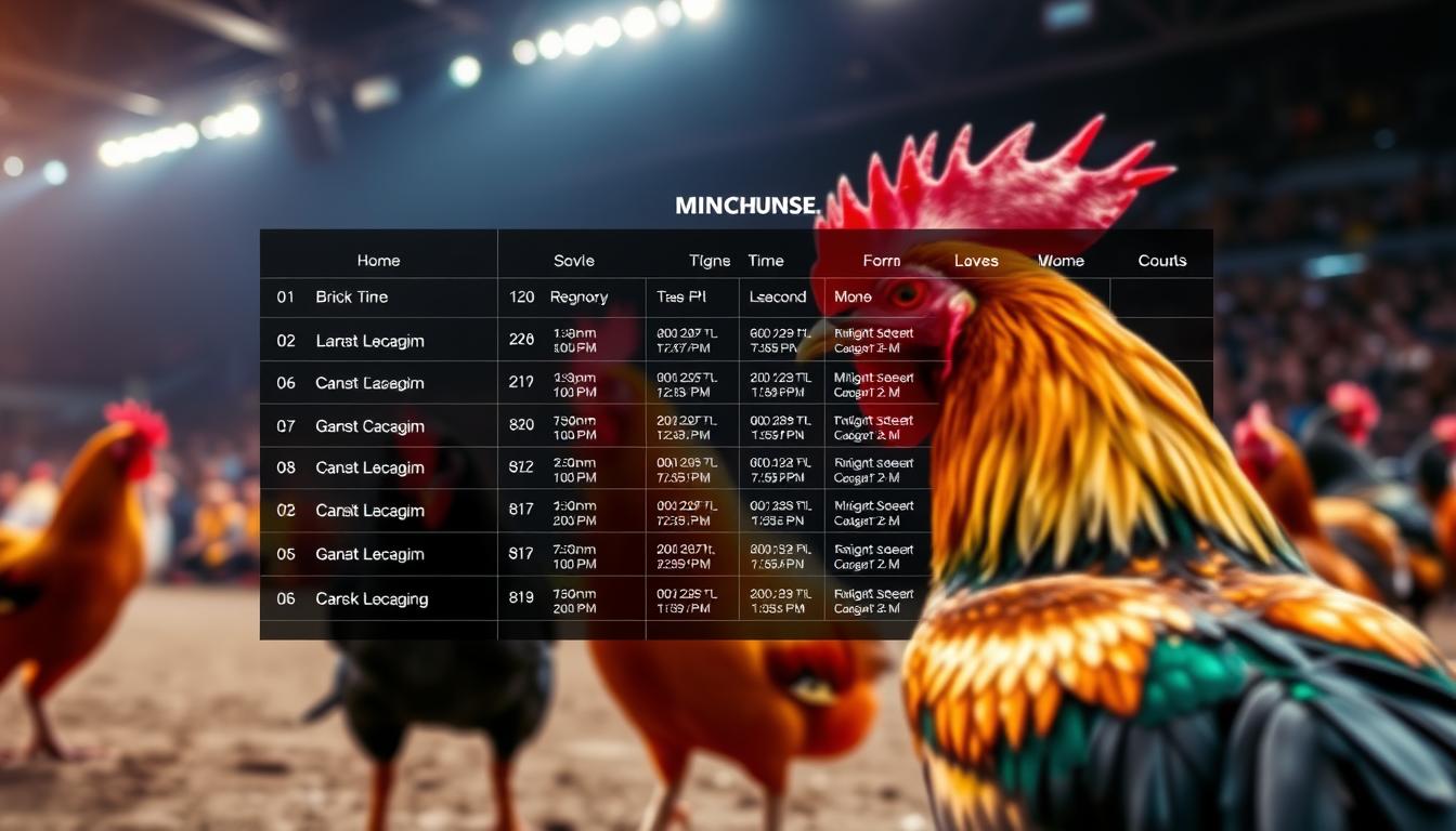 Jadwal Pertandingan Sabung Ayam Online Terbaru